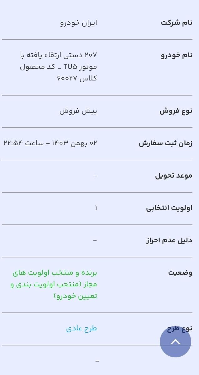 پژو 207 دنده ای پانوراما - 1403