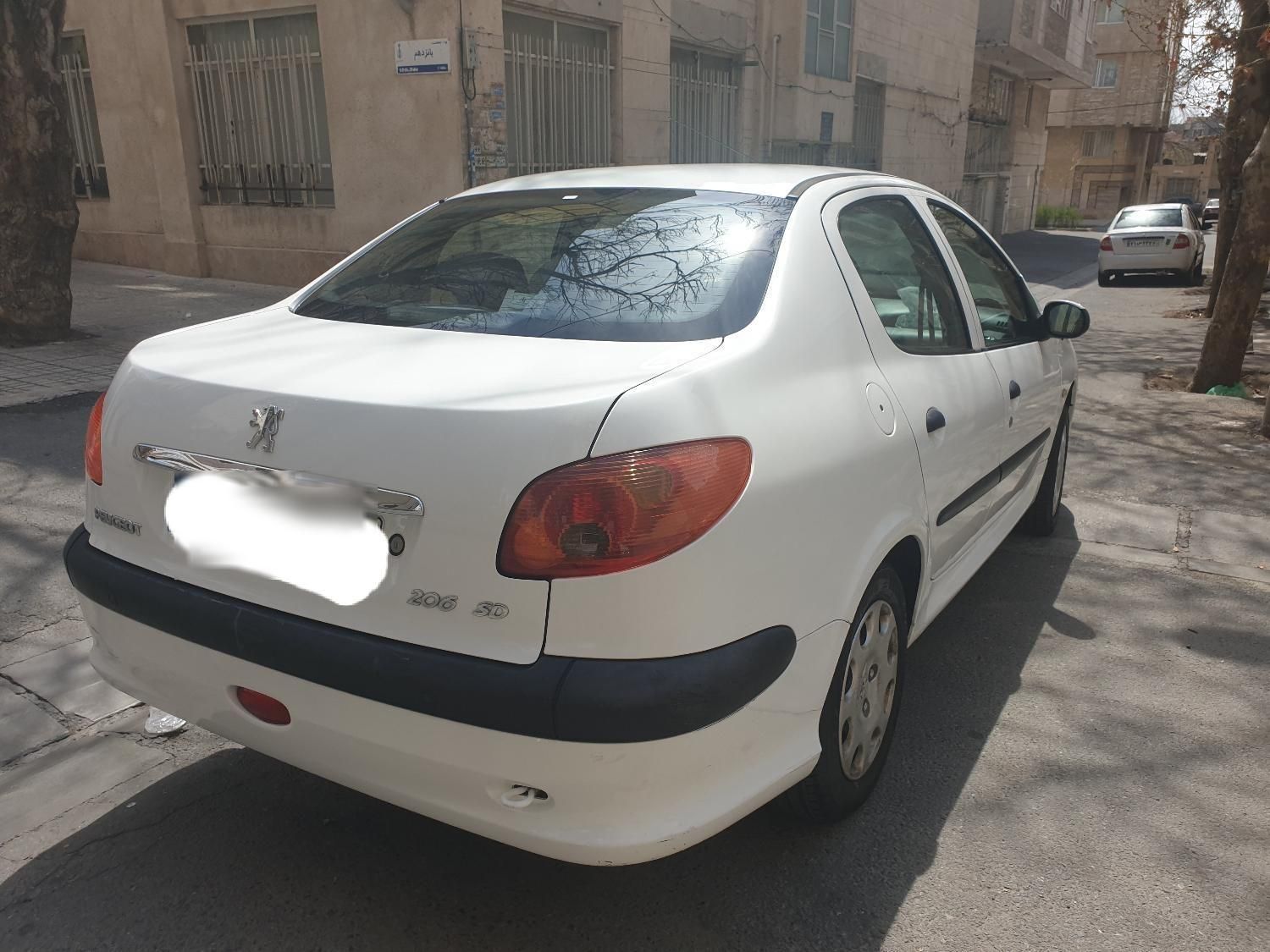 پژو 206 SD v8 - 1393