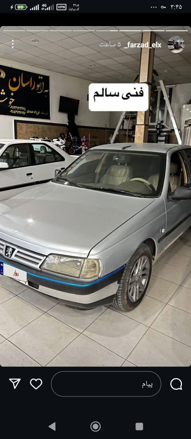 پژو 405 GL - دوگانه سوز CNG - 1370