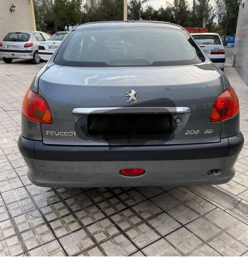 پژو 206 SD v8 - 1393