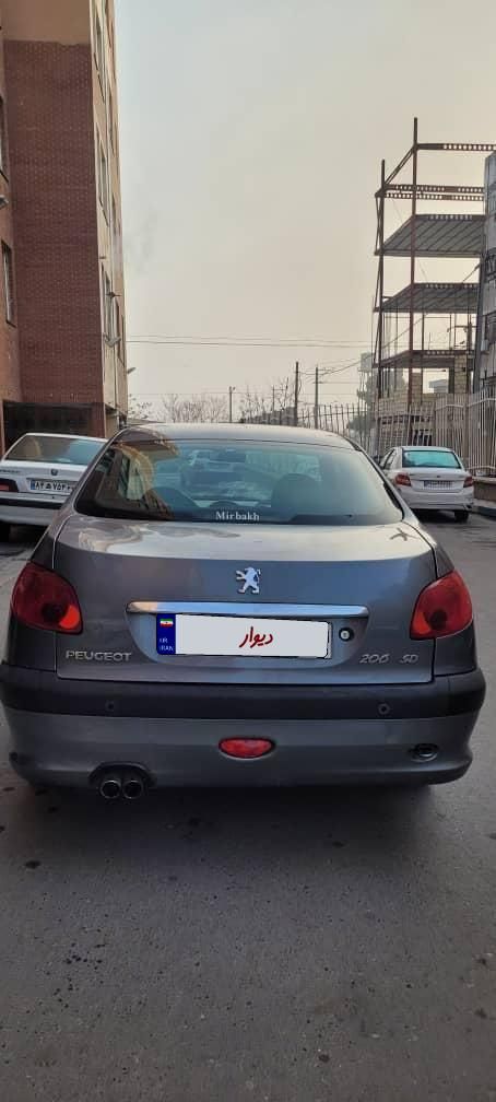 پژو 206 SD v8 - 1396