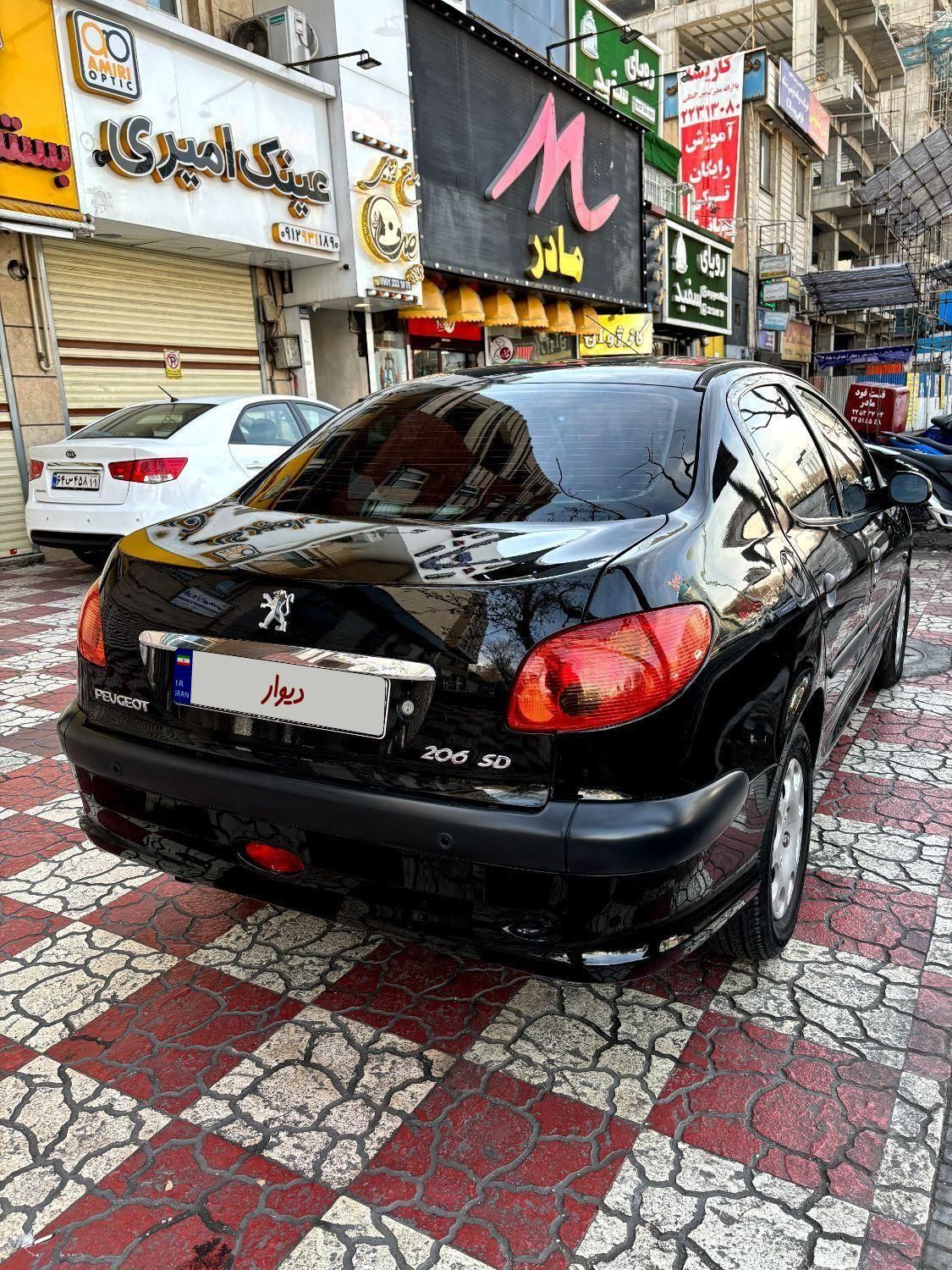 پژو 206 SD v8 - 1393