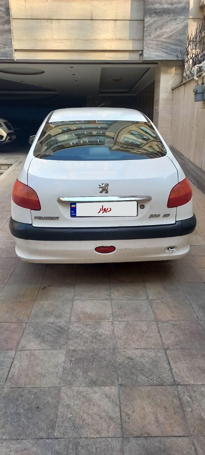 پژو 206 SD v8 - 1389