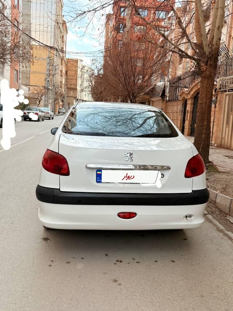 پژو 206 SD v8 - 1396