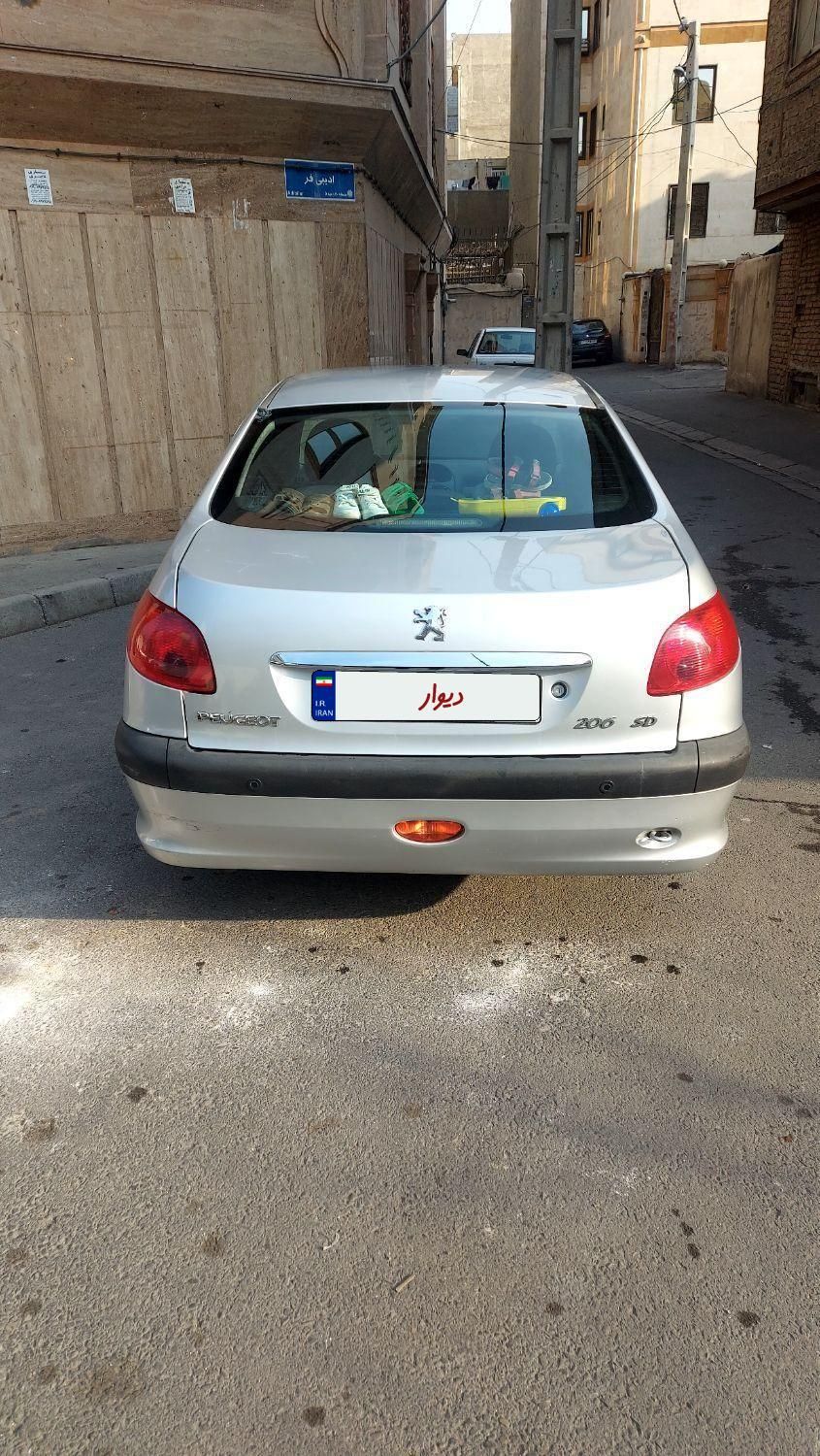 پژو 206 SD v8 - 1393