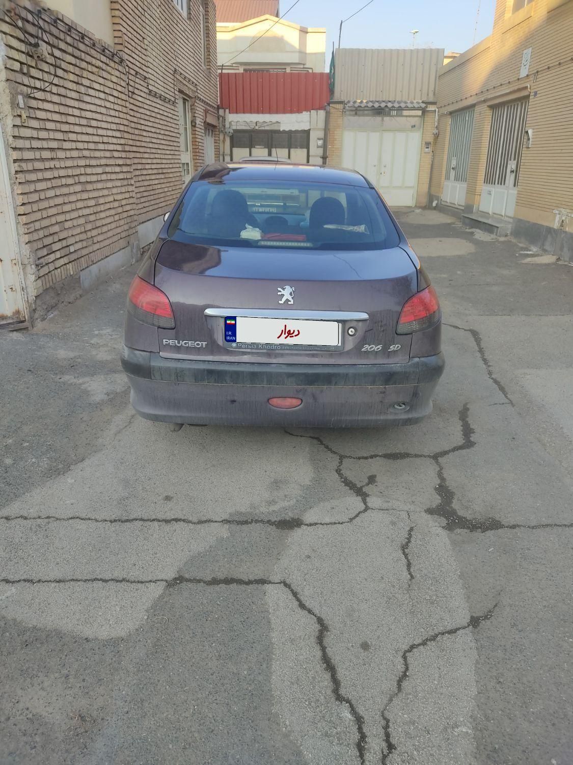 پژو 206 SD v8 - 1388