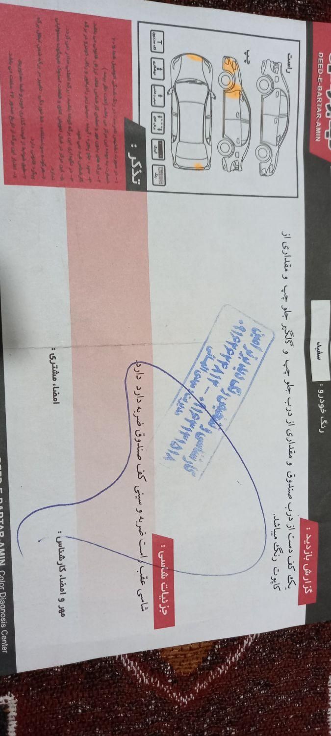 پژو 206 تیپ 3 - 1397