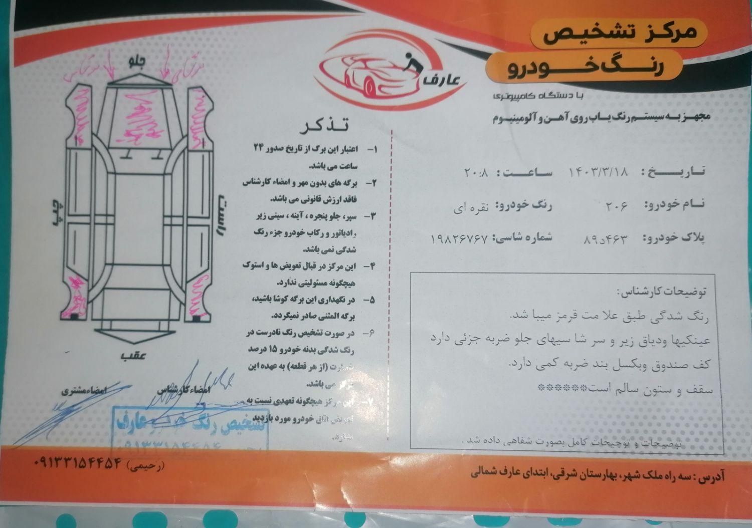 پژو 206 تیپ 2 - 1384