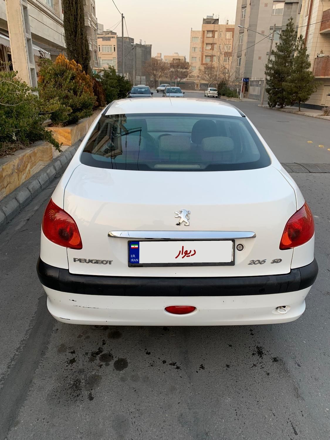 پژو 206 SD v8 - 1395