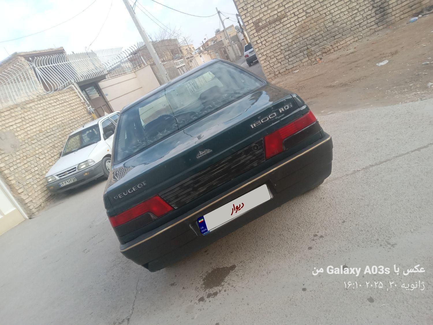 پژو آردی دوگانه سوز CNG - 1382