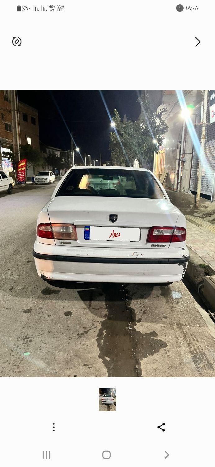 سمند LX EF7 دوگانه سوز - 1390