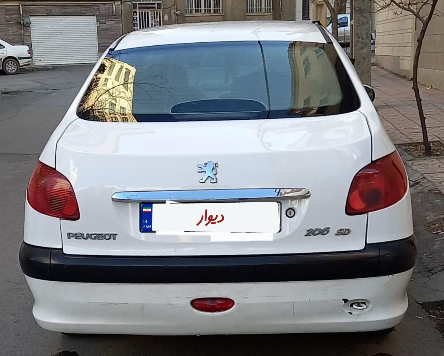 پژو 206 SD v8 - 1390