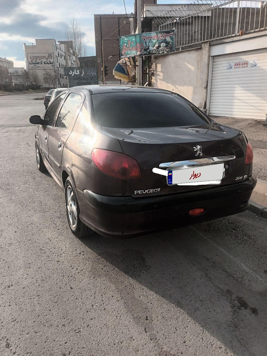 پژو 206 SD v8 - 1389