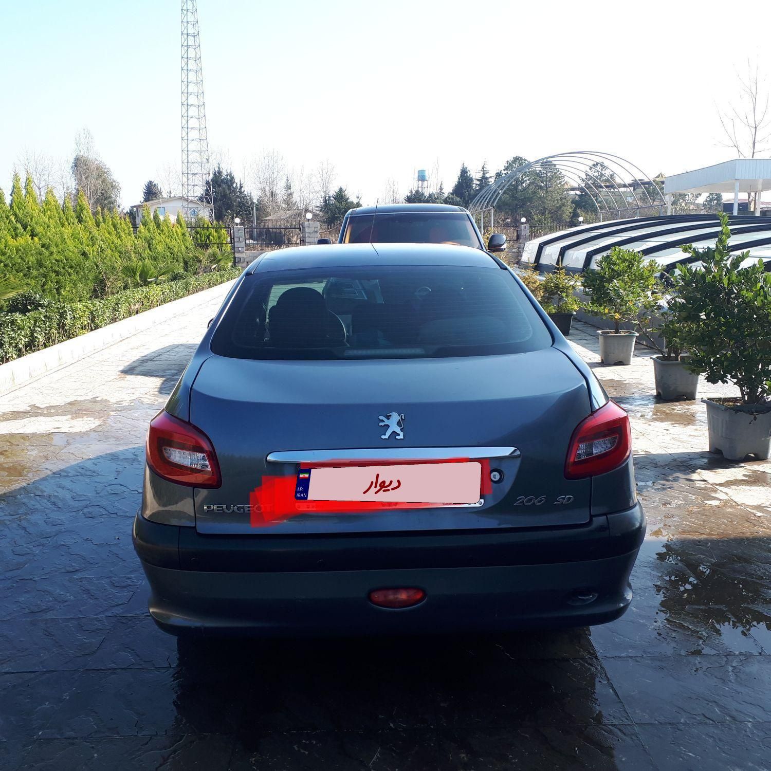 پژو 206 SD v8 - 1391