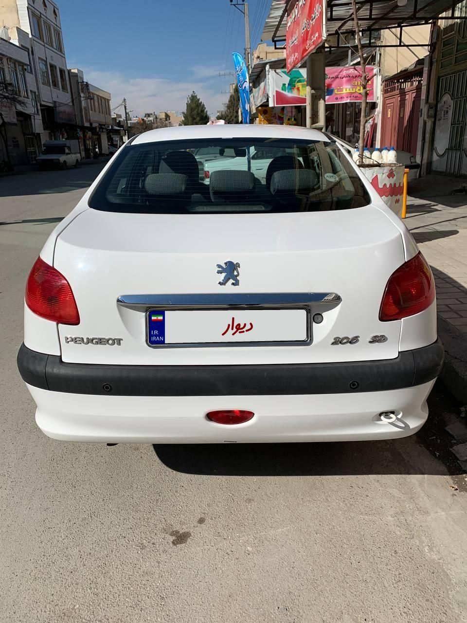 پژو 206 SD v8 - 1396