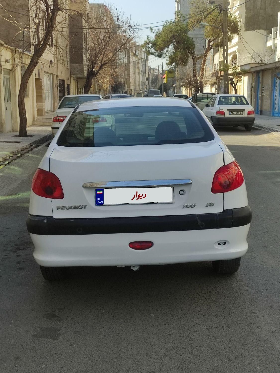 پژو 206 SD v8 - 1396