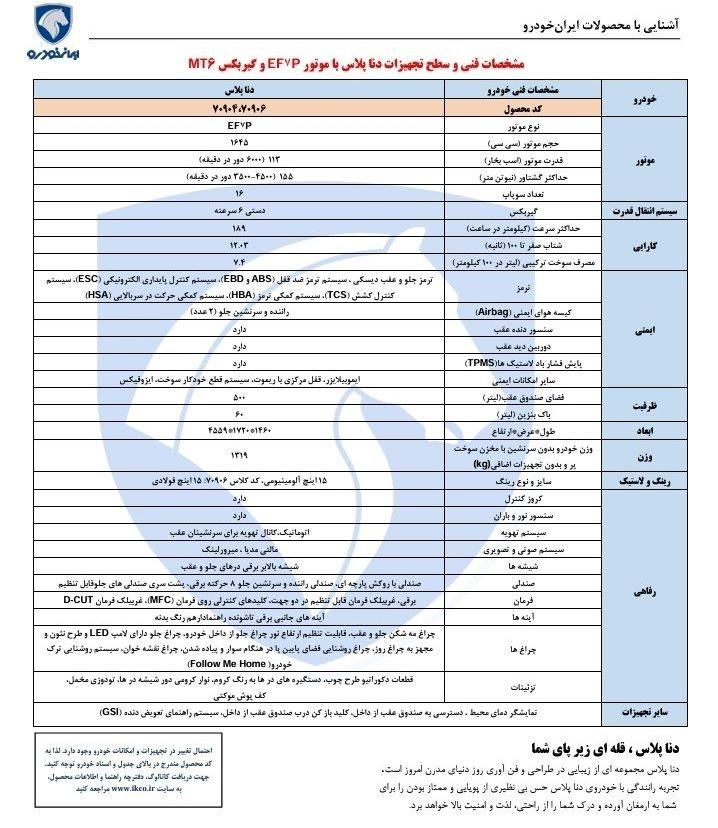 دنا پلاس اتوماتیک توربو - 1403