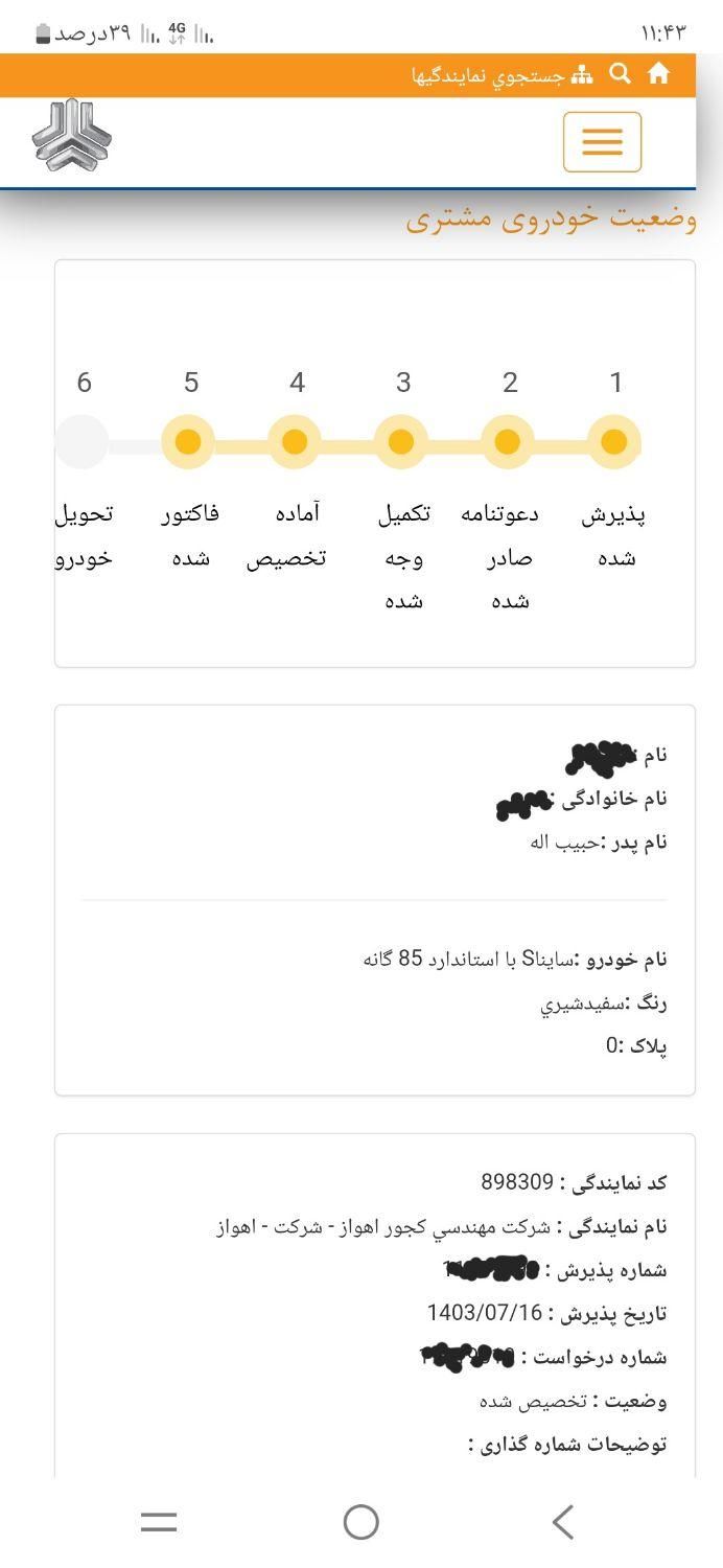 ساینا S دنده ای بنزینی - 1403