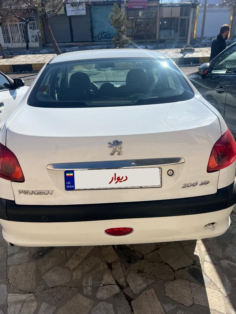 پژو 206 SD v8 - 1395