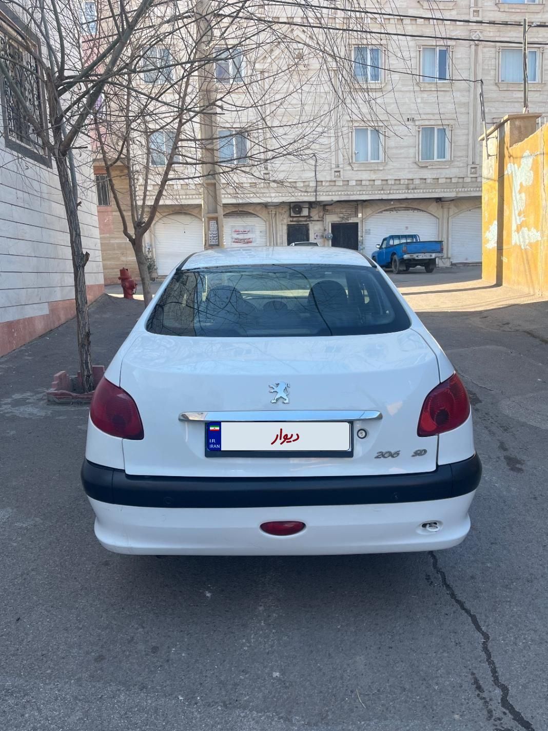 پژو 206 SD v8 - 1395