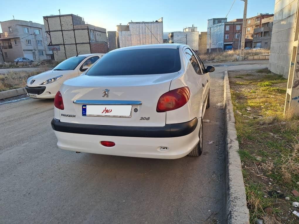 پژو 206 SD v8 - 1396