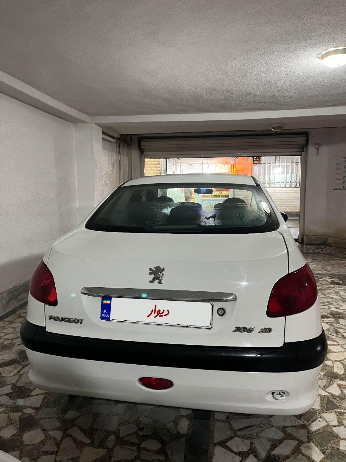 پژو 206 SD v8 - 1389