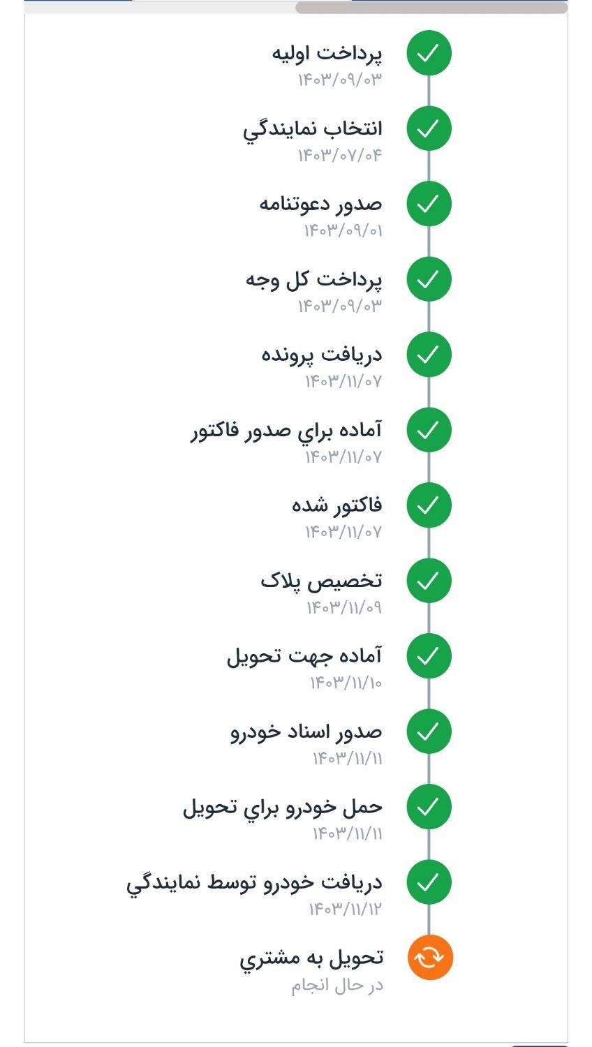 پژو 207 دنده‌ای - 1403