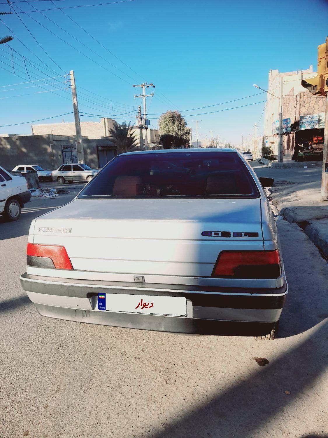 پژو 405 GLI - دوگانه سوز CNG - 1386