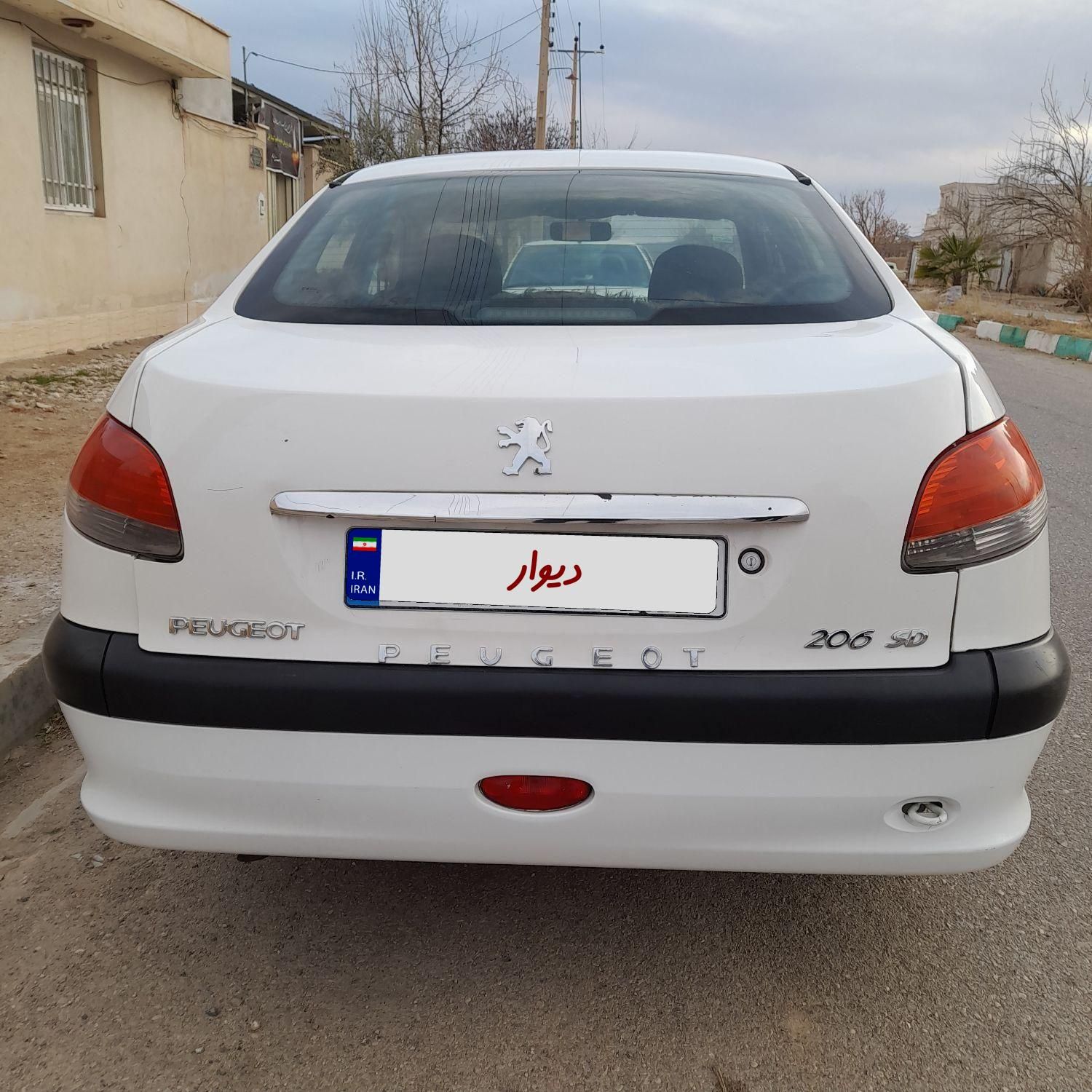 پژو 206 SD v8 - 1387