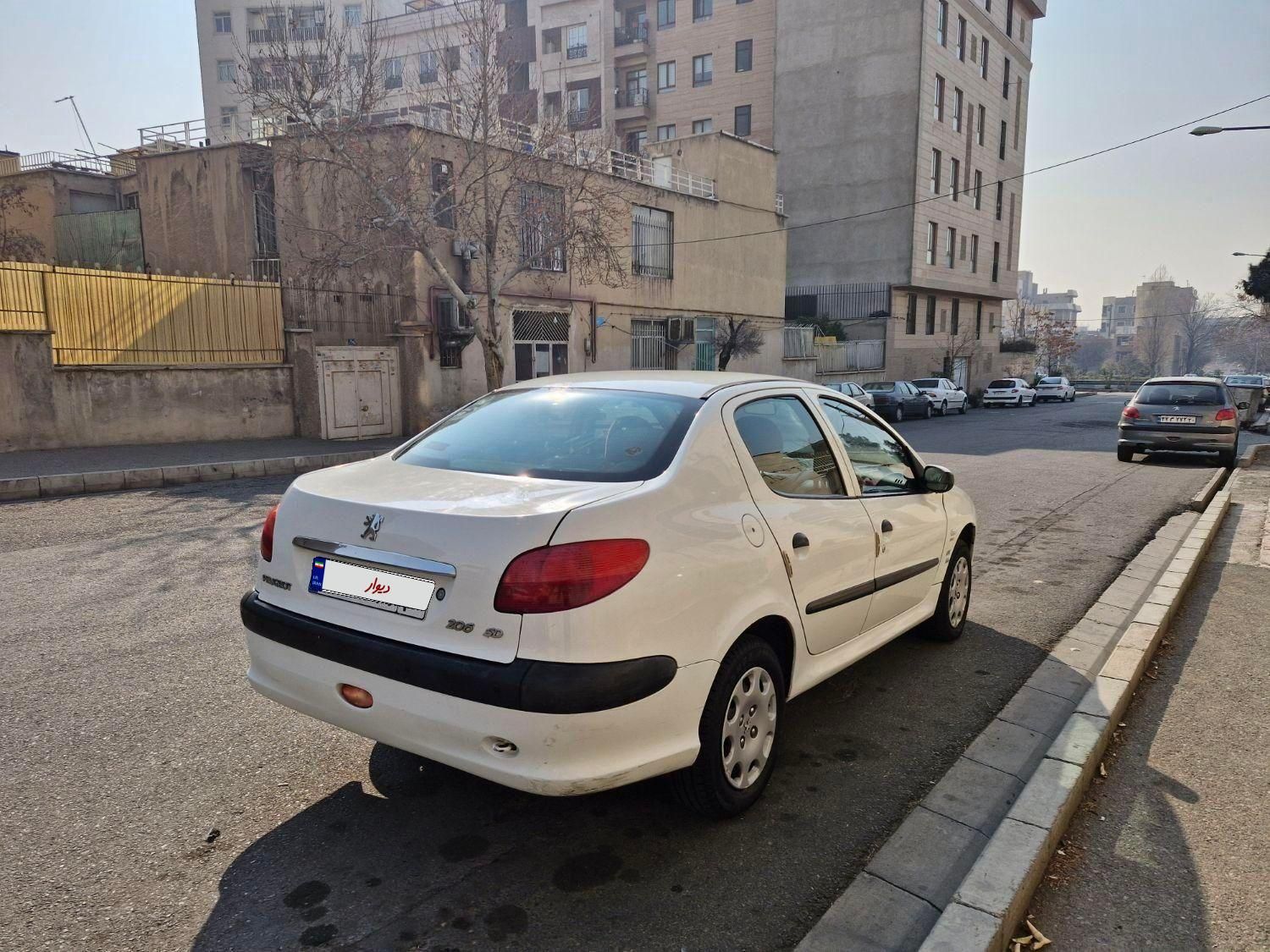 پژو 206 SD v8 - 1389