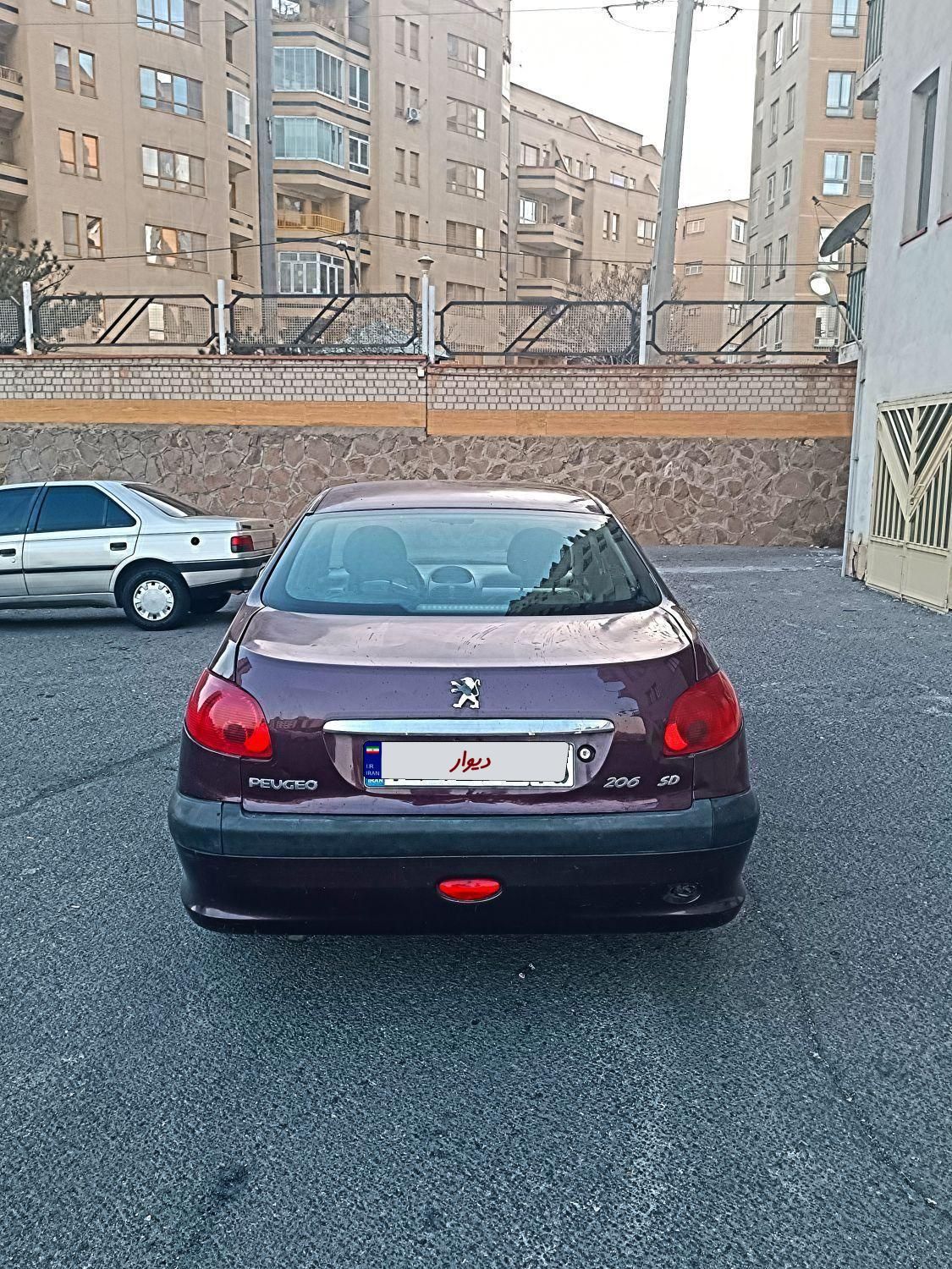 پژو 206 SD v2 - 1388