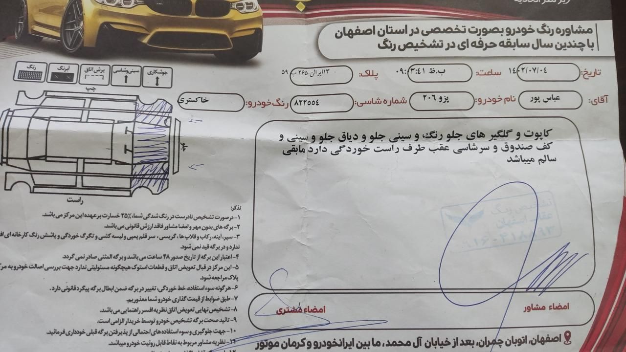 پژو 206 تیپ 2 - 1384