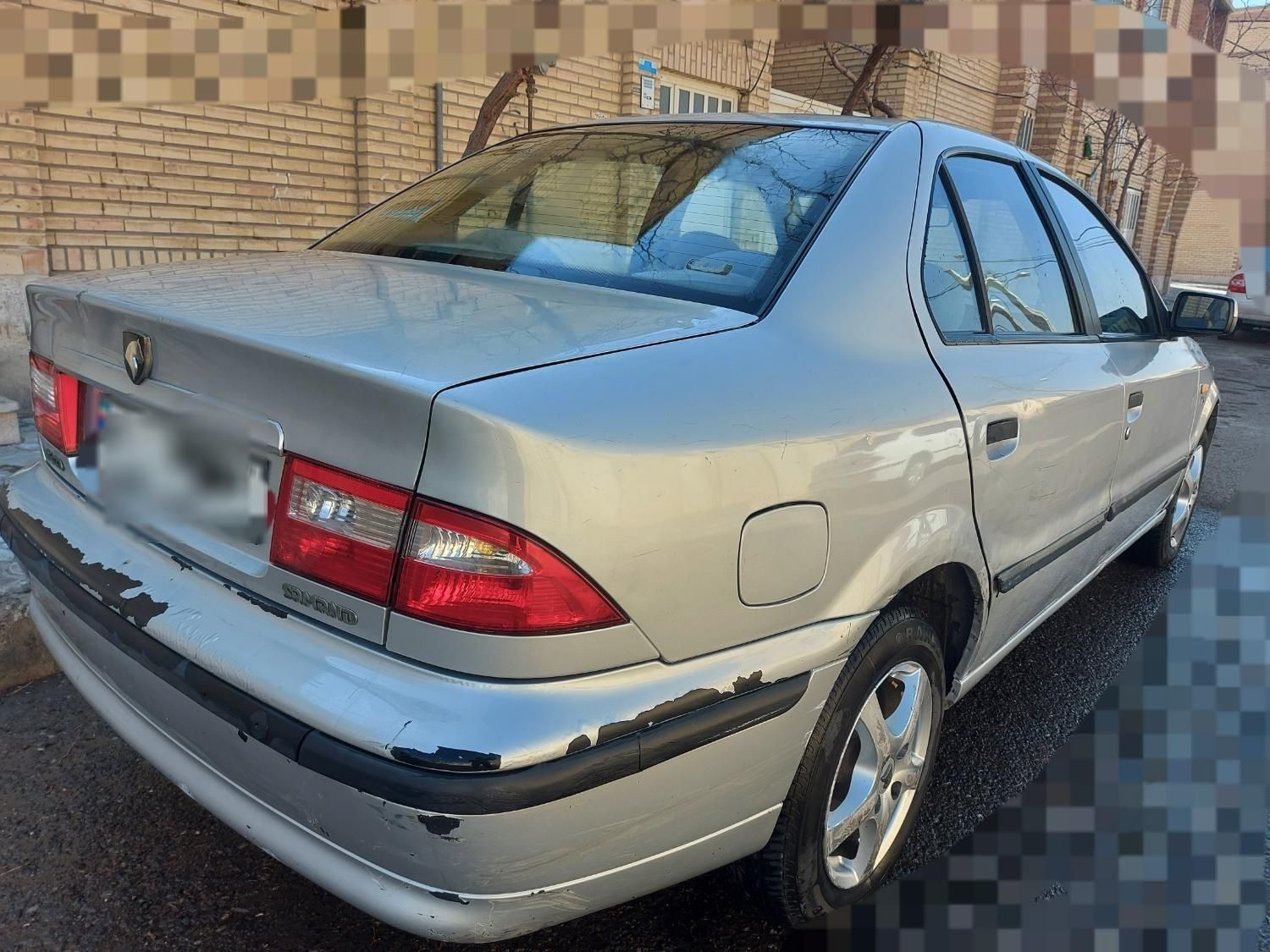 سمند LX EF7 دوگانه سوز - 1389