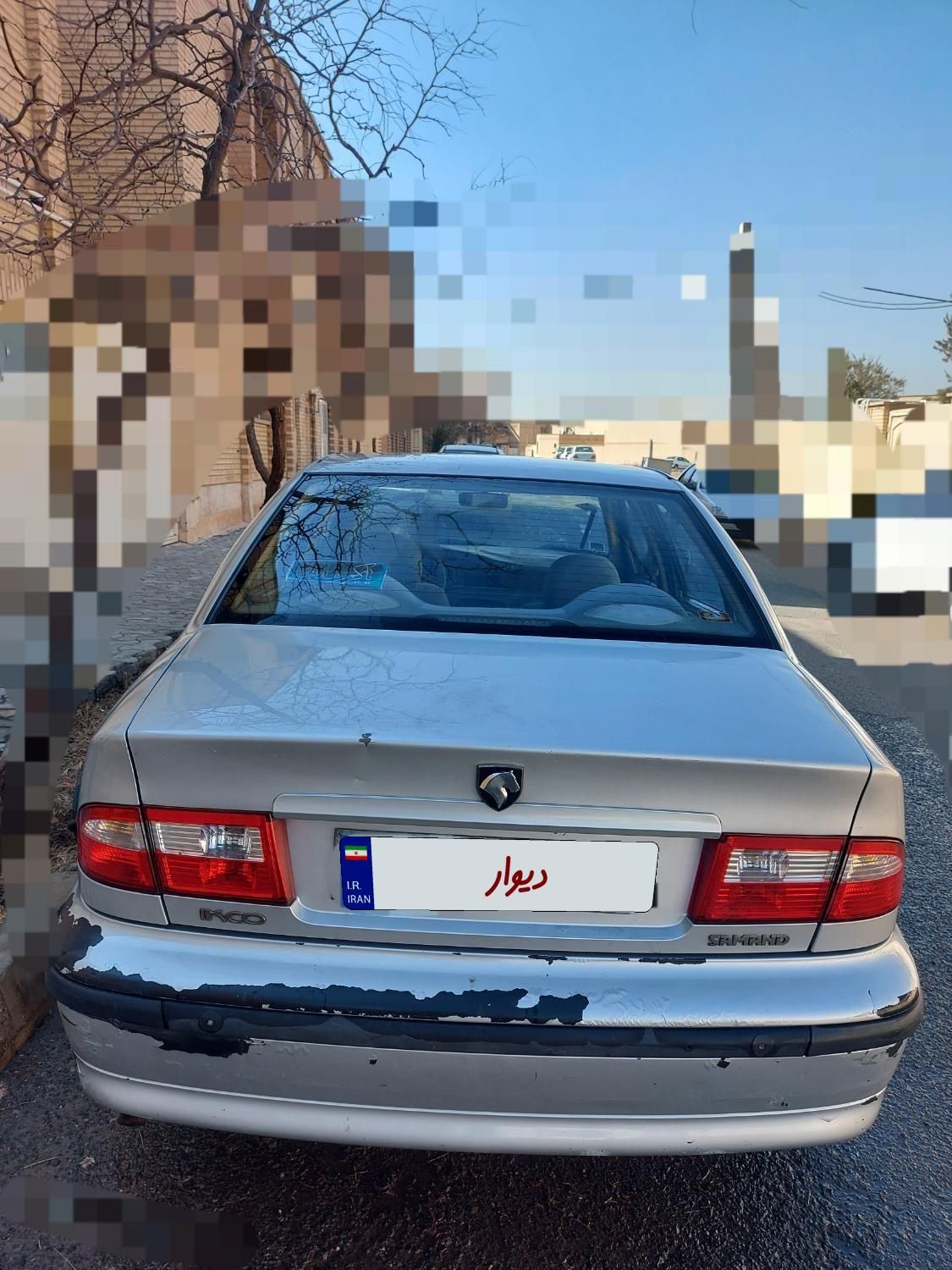 سمند LX EF7 دوگانه سوز - 1389