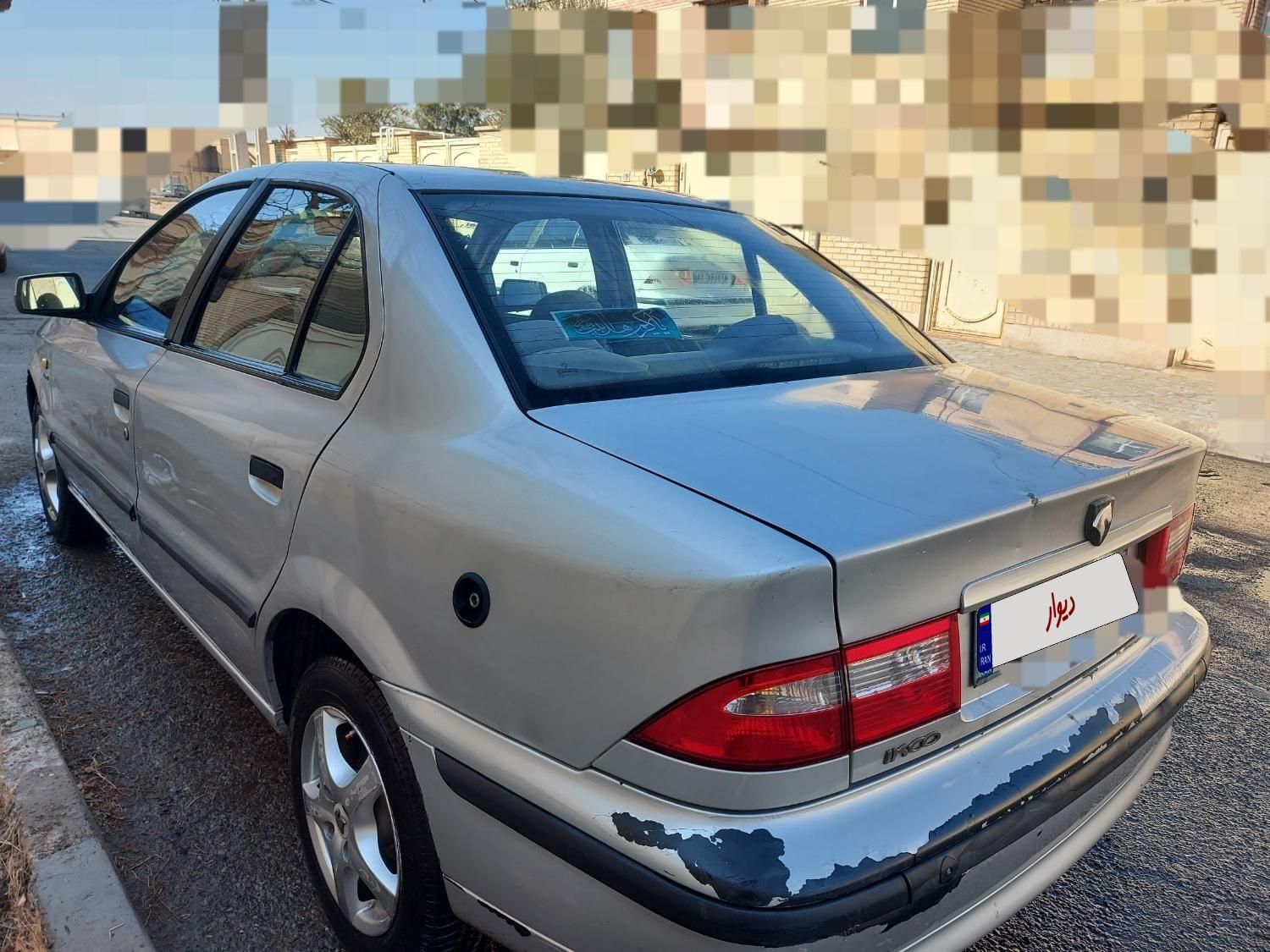 سمند LX EF7 دوگانه سوز - 1389