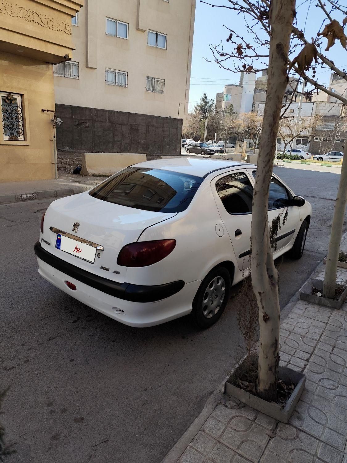 پژو 206 SD v8 - 1393