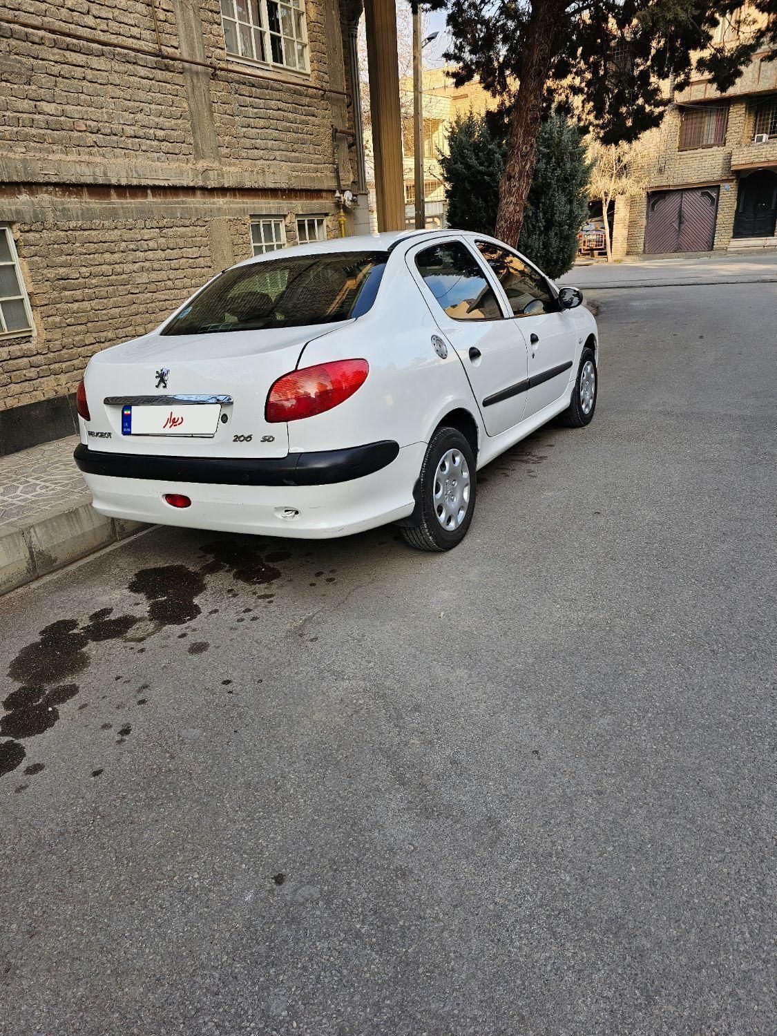 پژو 206 SD v8 - 1397