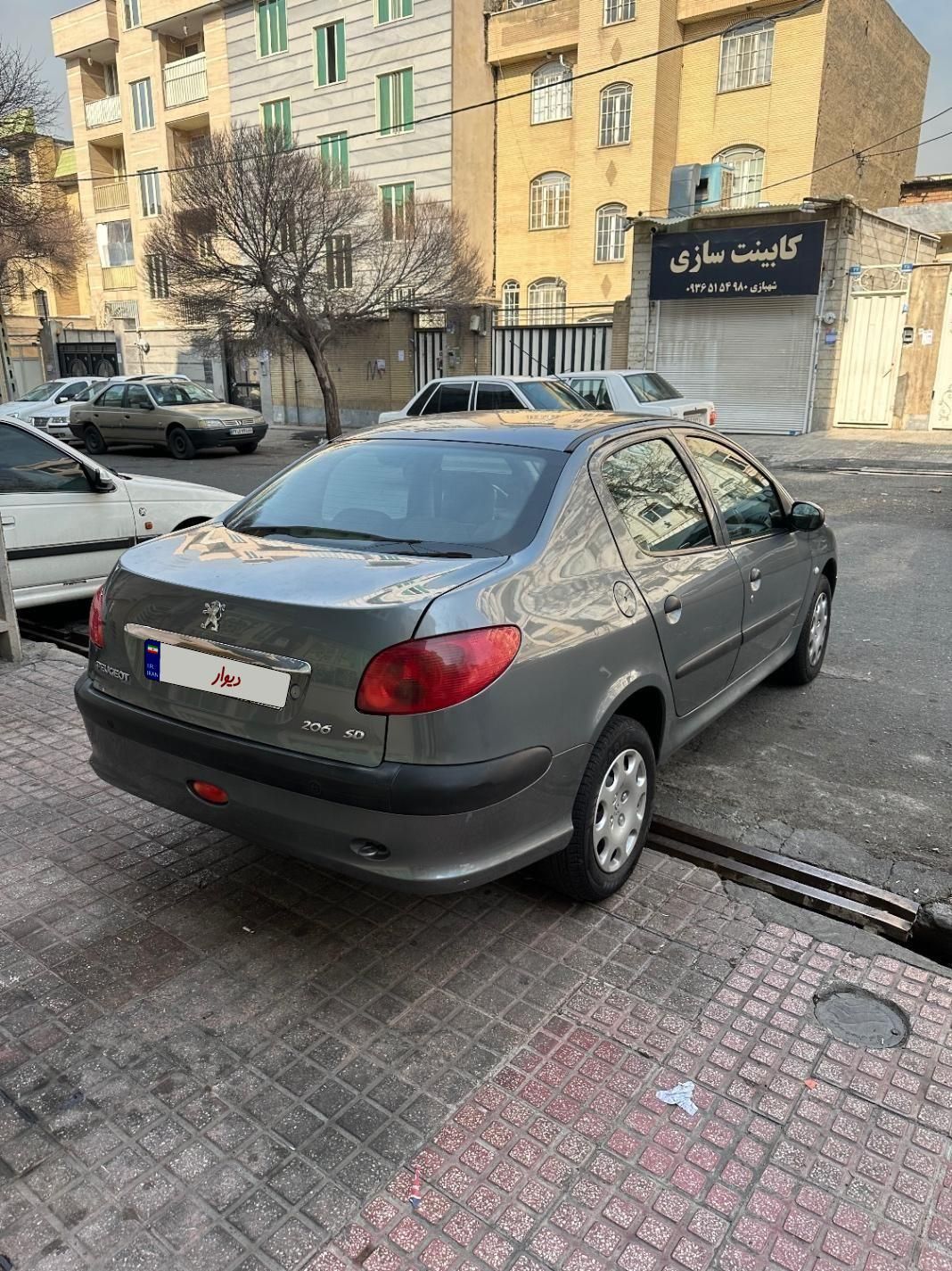 پژو 206 SD v8 - 1395