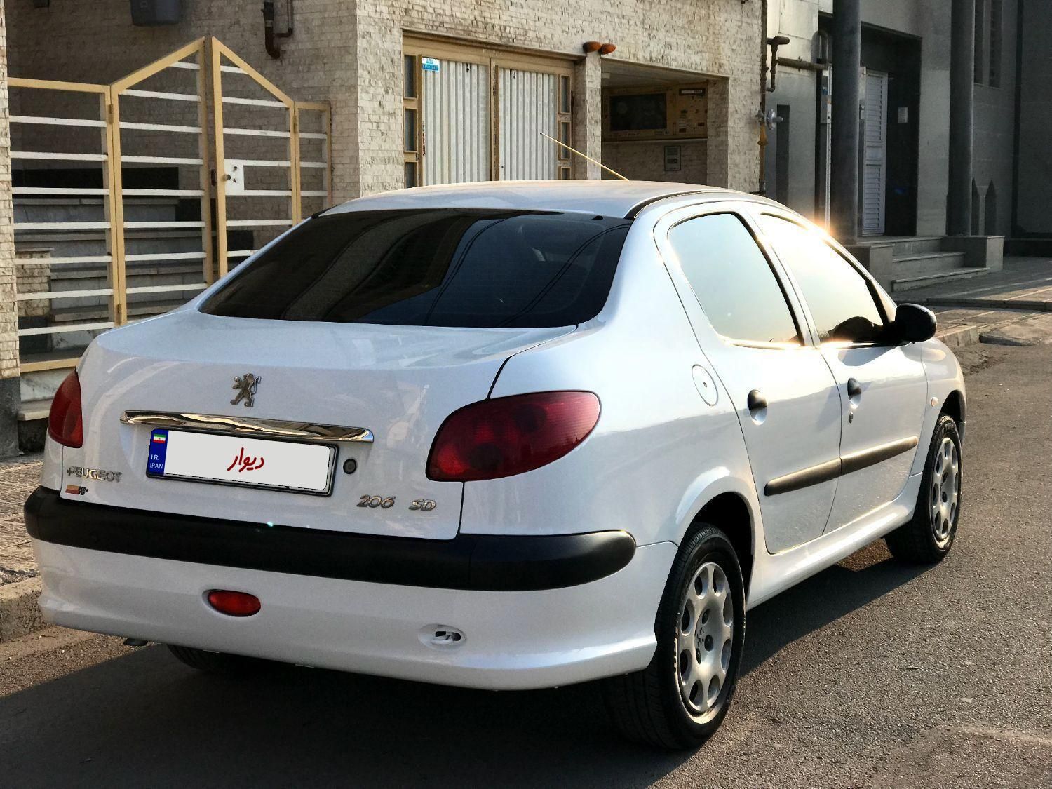 پژو 206 SD v8 - 1395