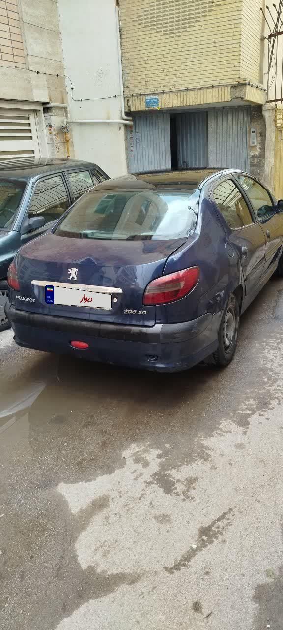 پژو 206 SD v8 - 1386