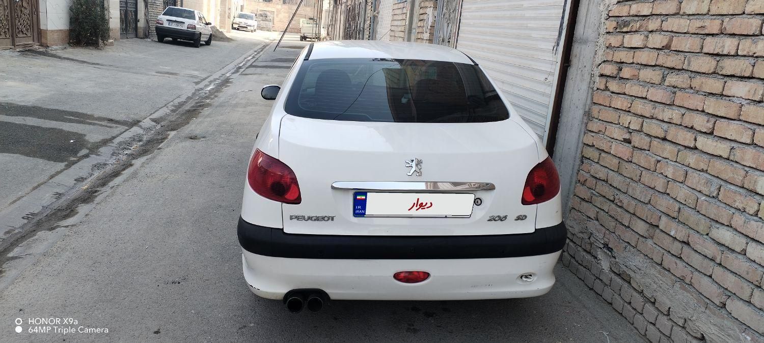 پژو 206 SD v8 - 1393