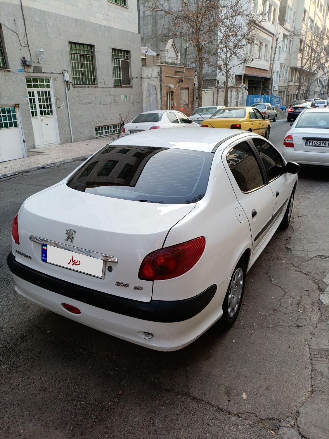 پژو 206 SD v8 - 1390