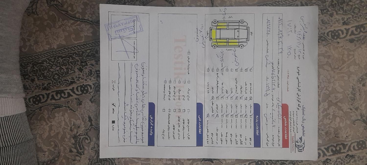 پژو 206 تیپ 2 - 1395