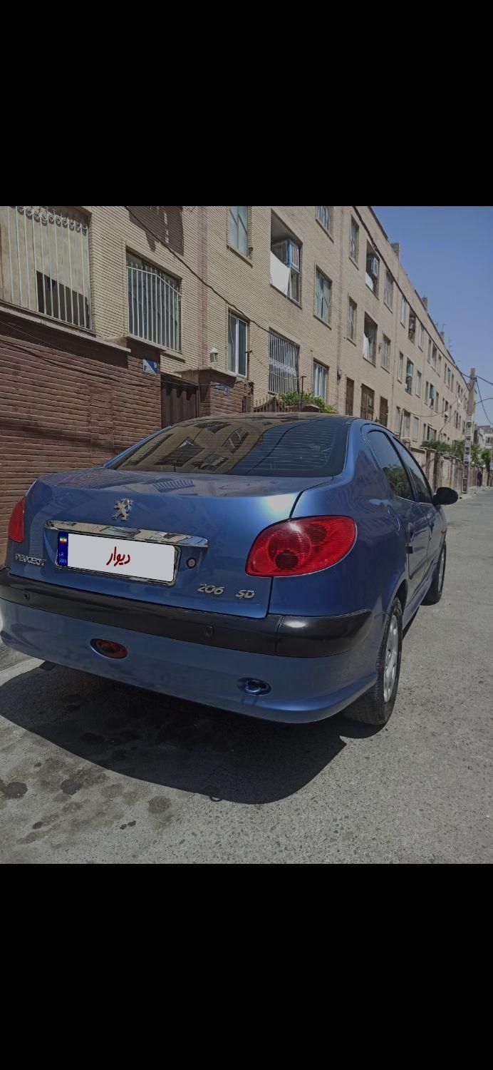 پژو 206 SD v8 - 1395