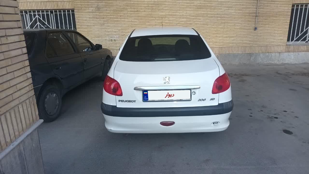 پژو 206 SD v8 - 1395