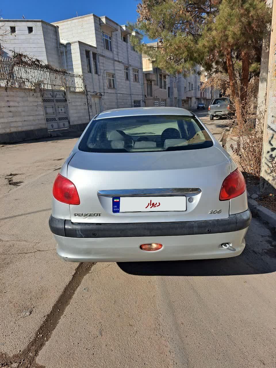 پژو 206 SD v8 - 1393