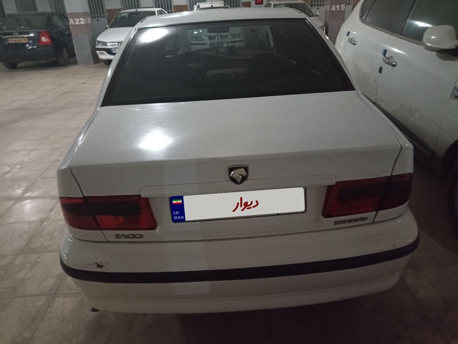 سمند LX EF7 دوگانه سوز - 1389