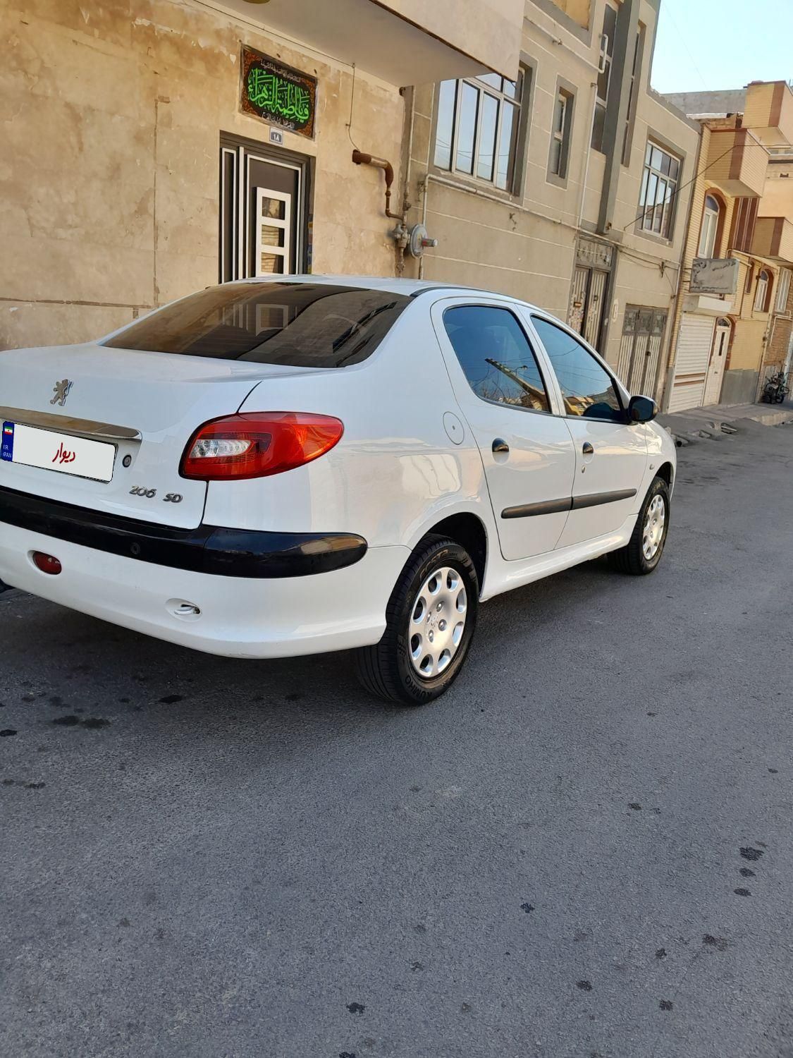 پژو 206 SD v8 - 1396