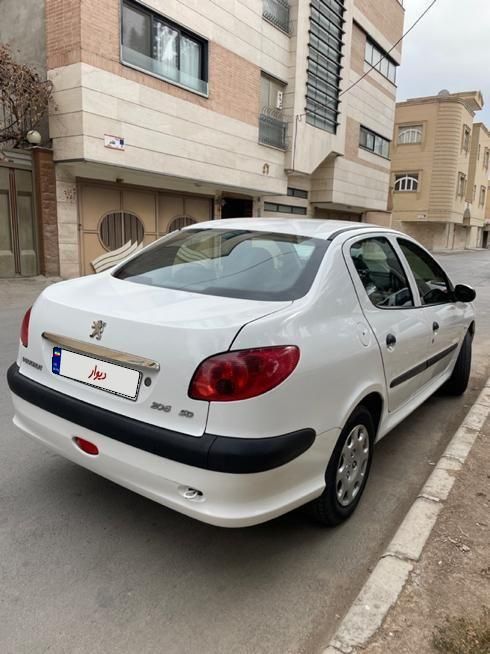 پژو 206 SD v8 - 1395