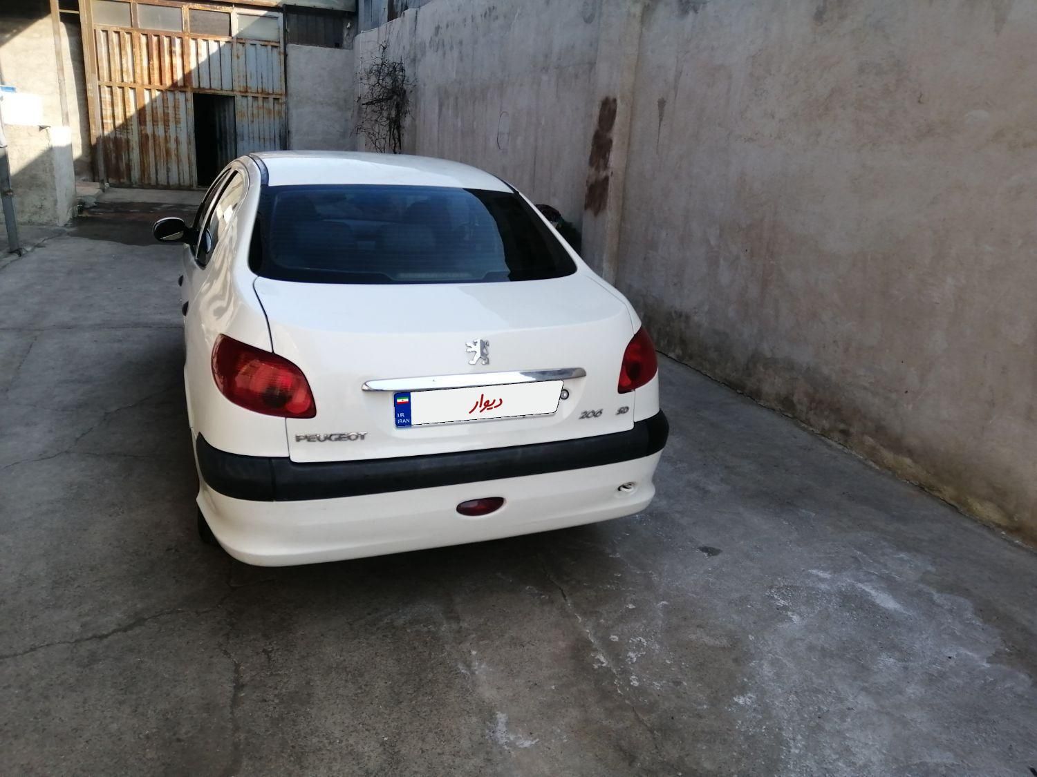 پژو 206 SD v8 - 1388